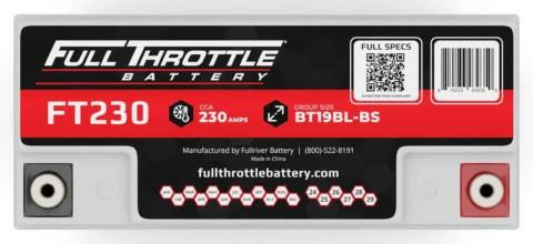 FullRiver Battery FT230 Full Throttle AGM Series Battery  UTVS0052169