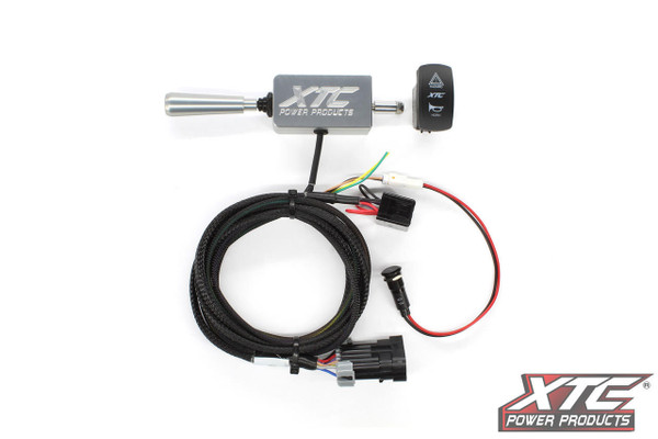 XTC Honda Talon Plug & Play ATS Self Cancel Turn Signal System w/ Horn (Billet Signal Lever)  UTVS0052918