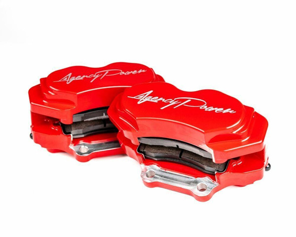 Agency Power Polaris RZR XP Turbo Front/Rear Big Brake Kit Red UTVS0053594