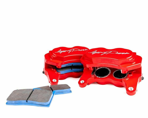 Agency Power Polaris RZR XP Turbo Front/Rear Big Brake Kit Red UTVS0053594