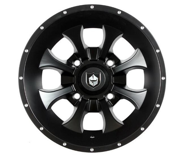 Pro Armor Knight Wheels UTV Wheels 14x7 4x156 Matte Black UTVS0054876