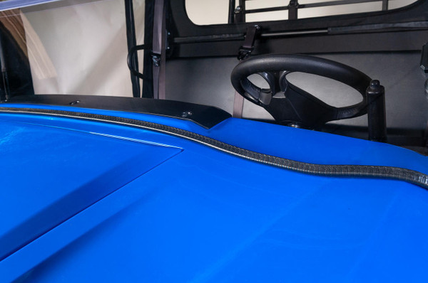 Seizmik Kawasaki Mule Pro FX & FXT Scratch Resistant Polycarbonate Versa-Fold Windshield