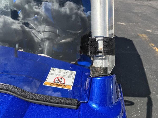 UTVZilla Polaris RZR 570/800/XP900 Polycarbonate Full Windshield w/ Quick Straps UTVS0058487