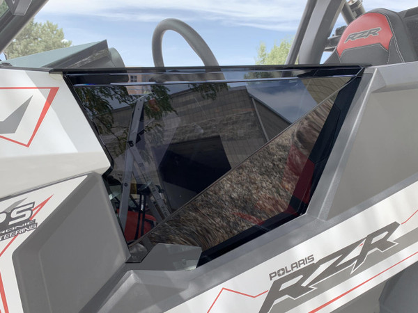 UTVZilla Polaris RZR RS1 Tinted Polycarbonate Door Kit ZL-RS1-DOOR-T - UTV Source