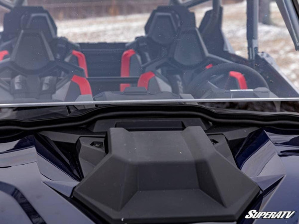 SuperATV Polaris RZR Pro R Scratch-Resistant Full Windshield | UTVSource.com