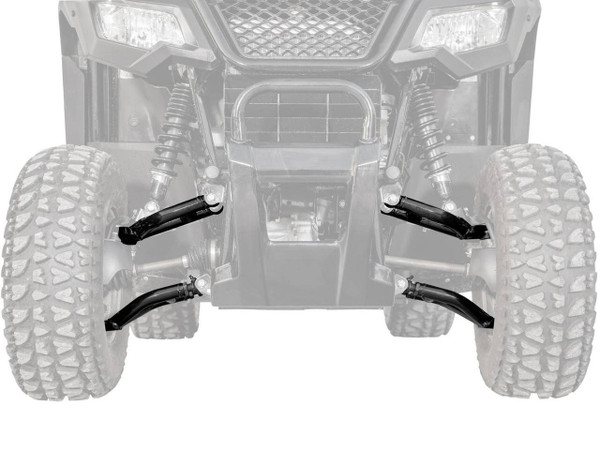SuperATV Honda Pioneer 520 High Clearance 1" Forward Offset A-Arms AA-H-PIO520-02 - UTV Source