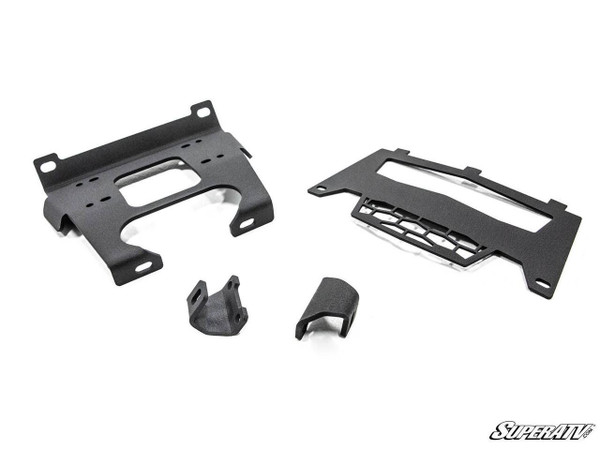 SuperATV Polaris RZR XP 1000 Winch Mounting Plate UTVS0059674