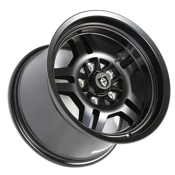 Pro Armor Polaris RZR Turbo R Rally 5 UTV Wheel 15x10 Matte Black UTVS0059992