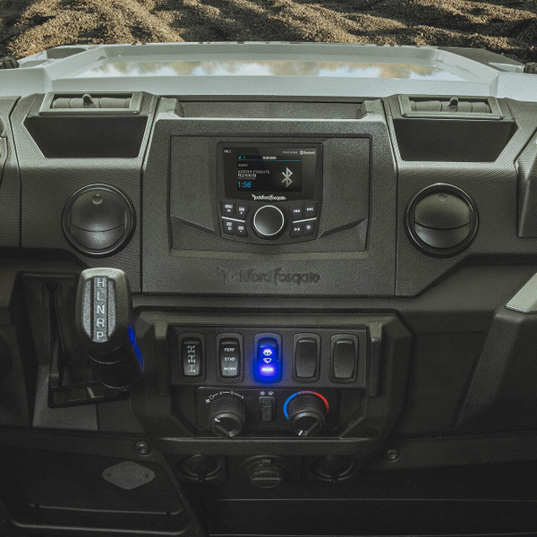 Rockford Fosgate Polaris Ranger Element Ready PMX-2 Audio System Stage 3 UTVS0060261