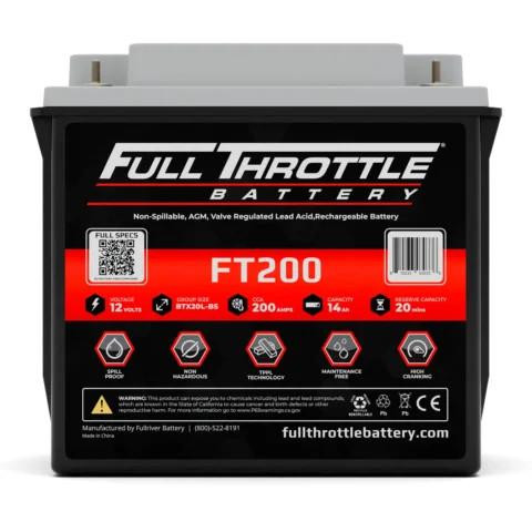 FullRiver Battery FT200 Full Throttle AGM Series Battery  UTVS0060311