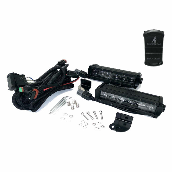 Thumper Fab Polaris General Rear Winch Bumper Light Kit TF030601.Y - UTV Source