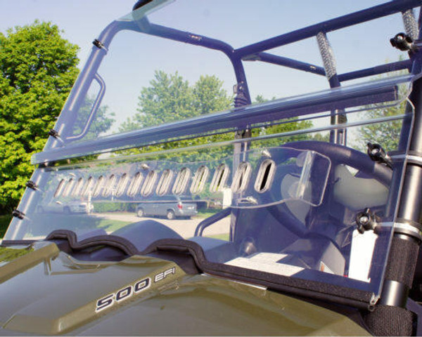 Falcon Ridge Polaris Ranger Mid Size Aero-Vent Front Windshield 50-40264 - UTV Source