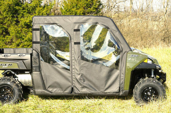 Falcon Ridge Polaris Ranger Full Size Doors Rear Soft Windshield UTVS0061237