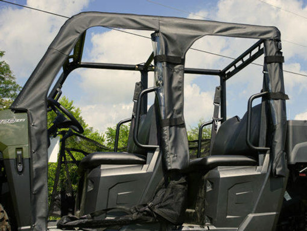 Falcon Ridge Polaris Ranger Crew Mid Size Doors Rear Soft Windshield UTVS0061280