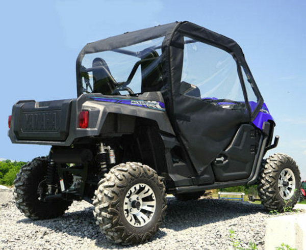 Falcon Ridge Yamaha Wolverine Doors Rear Soft Windshield 52-10177 - UTV Source