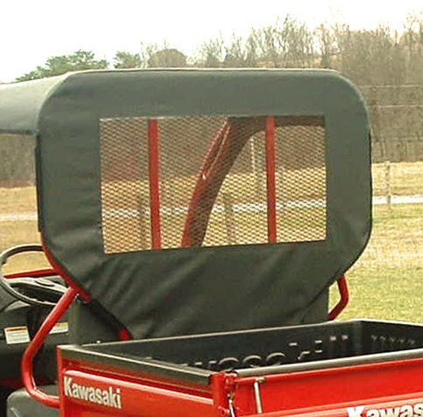 Falcon Ridge Kawasaki Mule Pro SX Rear Soft Vinyl Panel Windshield 50-40135 - UTV Source