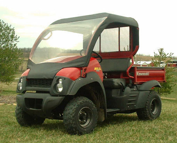 Falcon Ridge Kawasaki Mule 600 | 610 Top Rear Soft Vinyl Windshield 51-10185 - UTV Source