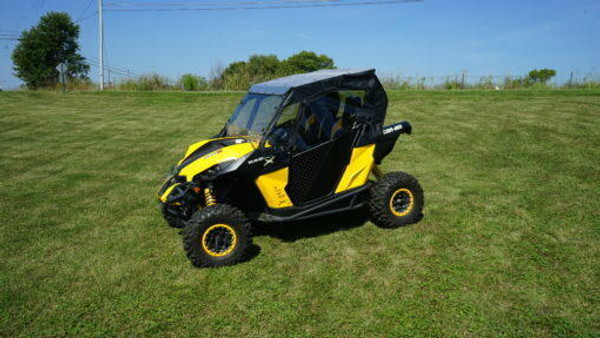 Falcon Ridge Can-Am Maverick Slide-N-Ride Rear Window Doors UTVS0061405