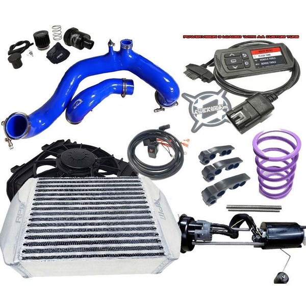 RPM Powersports Can-Am Maverick X3 120HP -205HP Complete Upgrade Kit X3 Big Core Intercooler Kit with Tuner UTVS0062386
