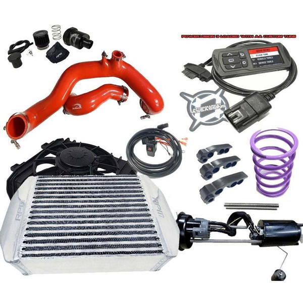 RPM Powersports Can-Am Maverick X3 120HP -205HP Complete Upgrade Kit X3 Big Core Intercooler Kit with Tuner UTVS0062386