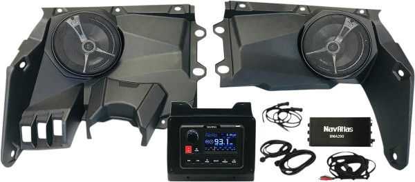 NavAtlas Can-Am Maverick X3 Media and Audio Kit (Zone 2) (X35ZONE2) X35ZONE2 - UTV Source