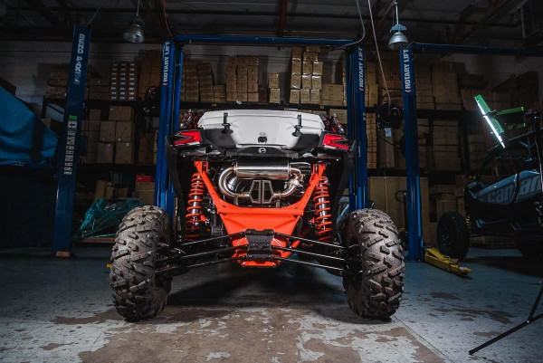 Agency Power Can-Am Maverick X3 Turbo Valvetronic Exhaust System Titanium Tip UTVS0063659