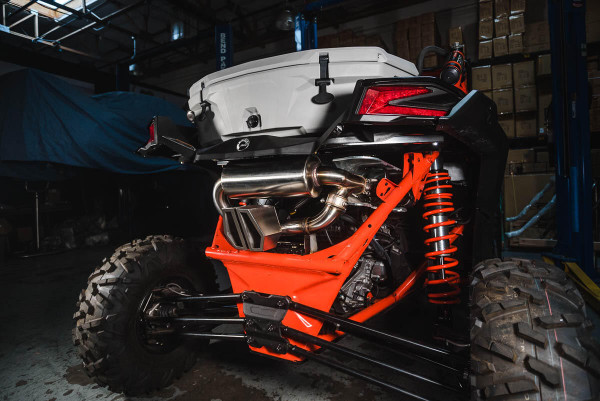 Agency Power Can-Am Maverick X3 Turbo Valvetronic Exhaust System Titanium Tip UTVS0063659