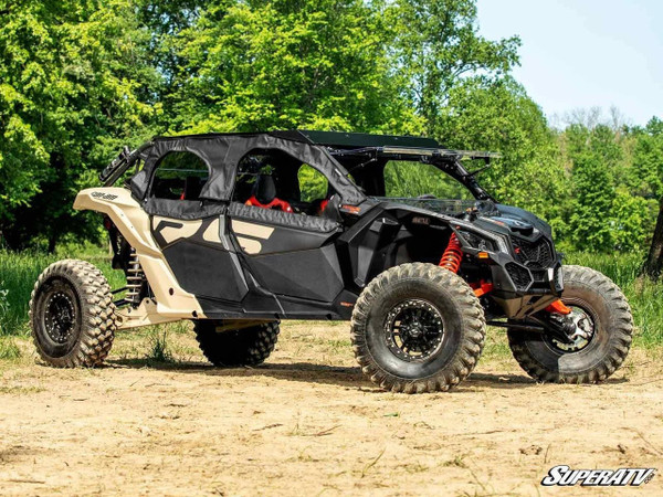 SuperATV Can-Am Maverick X3 Max Primal Soft Cab Enclosure Upper Doors UTVS0064688