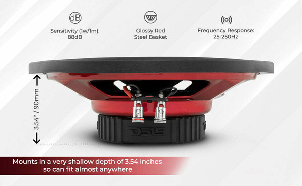 DS18 Audio 12 Car Subwoofer 440 Watts 4-Ohms UTVS0065926