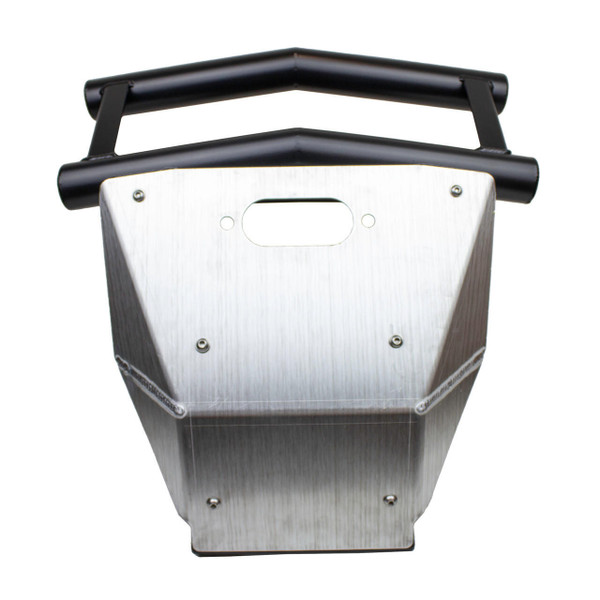 SDR Motorsports Polaris RZR Pro R | Turbo R Double Tube Winch Front Bumper (Semi-Gloss Black)  UTVS0066335