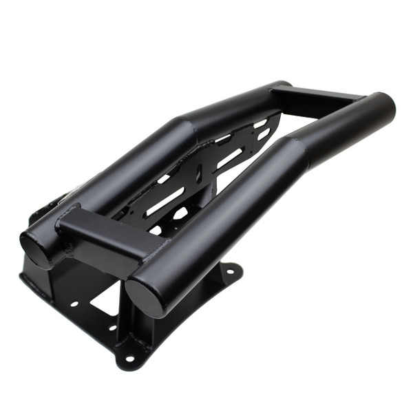 SDR Motorsports Polaris RZR Pro R | Turbo R Double Tube Winch Front Bumper (Semi-Gloss Black)  UTVS0066335