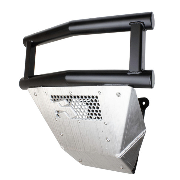 SDR Motorsports Polaris RZR Pro R | Turbo R "Baja" Double Tube Winch Front Bumper (Semi-Gloss Black) 730511 - UTV Source