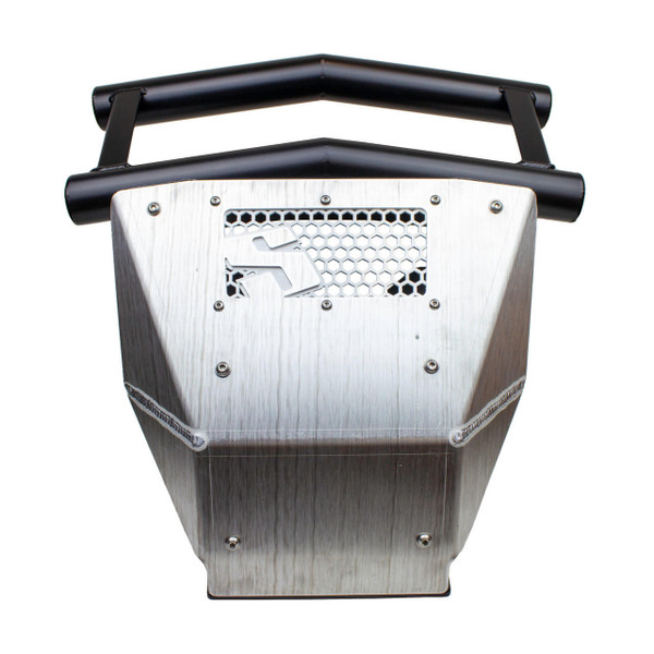 SDR Motorsports Polaris RZR Pro R | Turbo R "Baja" Double Tube Winch Front Bumper (Semi-Gloss Black)  UTVS0066337