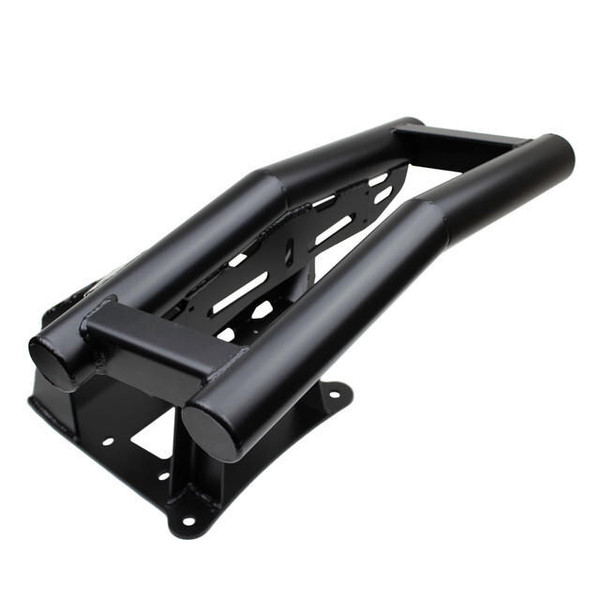 SDR Motorsports Polaris RZR Pro R | Turbo R "Baja" Double Tube Winch Front Bumper (Semi-Gloss Black)  UTVS0066337