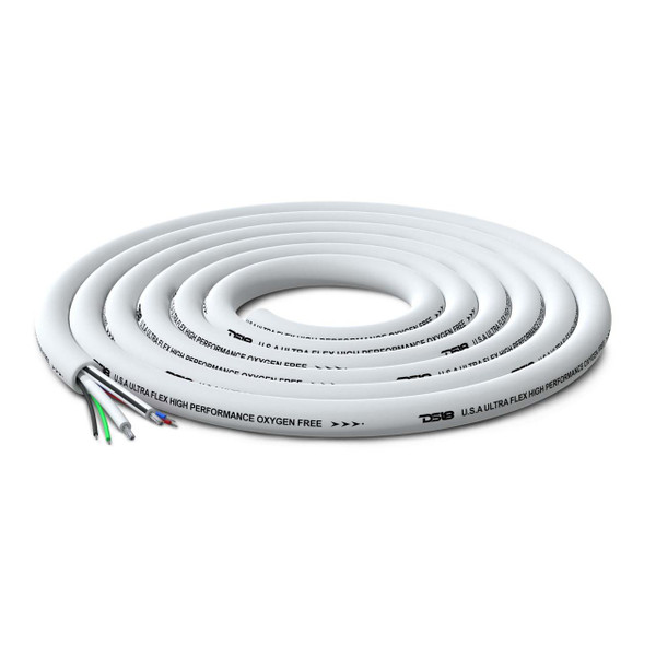 DS18 Audio Marine Tinned 100% Copper OFC RGB Wires 18-GA with Speaker Wires 12-GA 100 Feet  UTVS0066706