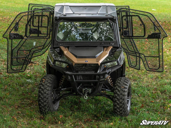 SuperATV Polaris General XP Scratch Resistant Full Cab Doors