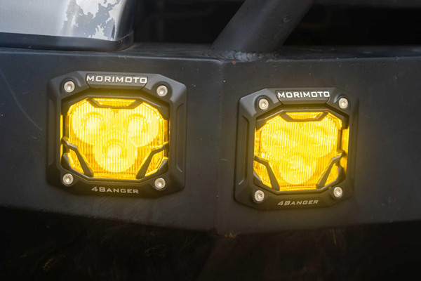 Morimoto Lighting 4Banger LED Pods Flush Mount UTVS0067525