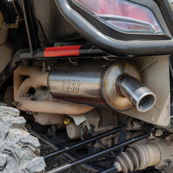 GGB Exhaust Arctic Cat Wildcat X 1000 UTV Stainless (Trail