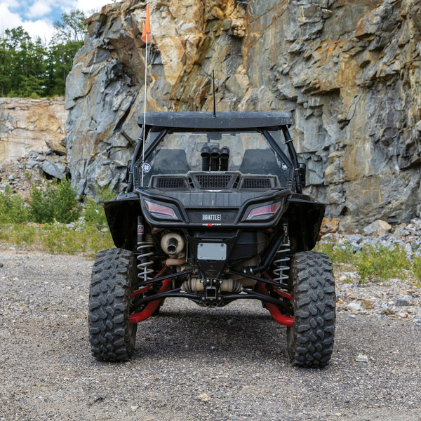 GGB Exhaust Arctic Cat Wildcat X 1000 UTV Stainless (Trail
