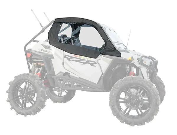 SuperATV Polaris RZR Trail 900 Primal Soft Cab Upper Doors Enclosure SE-P-RZR9TS - UTV Source