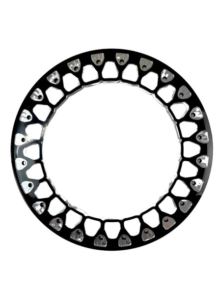 Packard Performance Wishbone by Ultra-Light Beadlock UTV Wheel (Gloss Black)  UTVS0068607