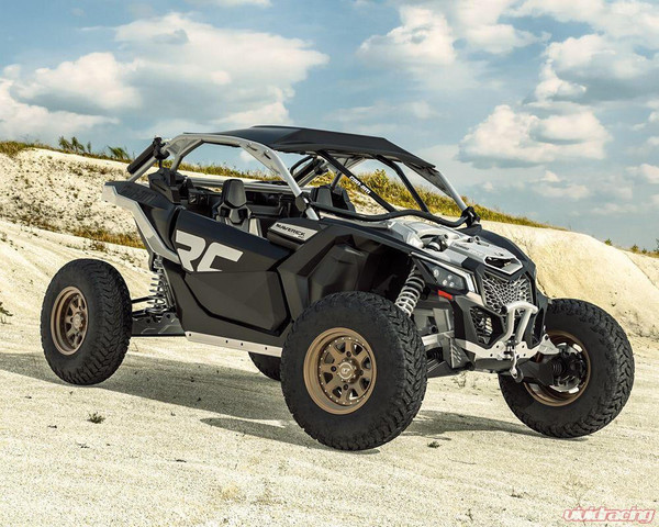 Agency Power VR Forged D15 Trail Can-Am Maverick X3 UTV Wheel Package (15 x 7 | Satin Bronze)  UTVS0069824