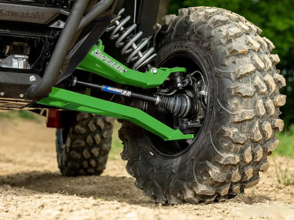SuperATV Kawasaki Teryx KRX 1000 1.5" Forward Offset Boxed A-Arms  UTVS0072375