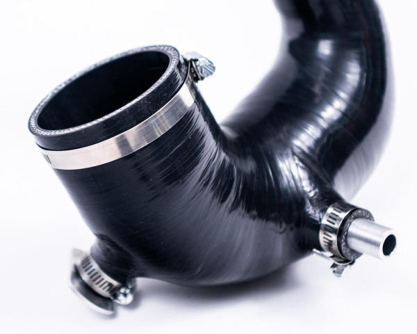 Agency Power Polaris RZR XP Turbo Silicone Intake J-Tube (Black)