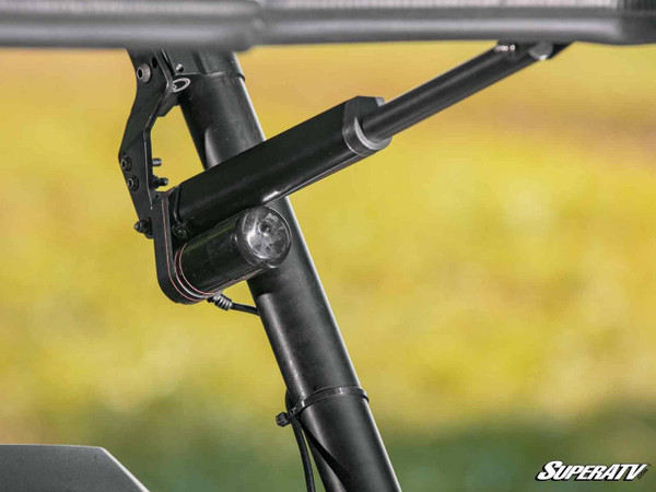 SuperATV Polaris RZR XP Turbo MaxDrive Power Flip Windshield  UTVS0075238