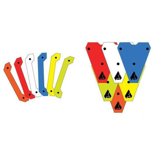 Assault Industries Ghost Tinted Sun Visor Colored Bezels SV-U-001-K-Main - UTV Source