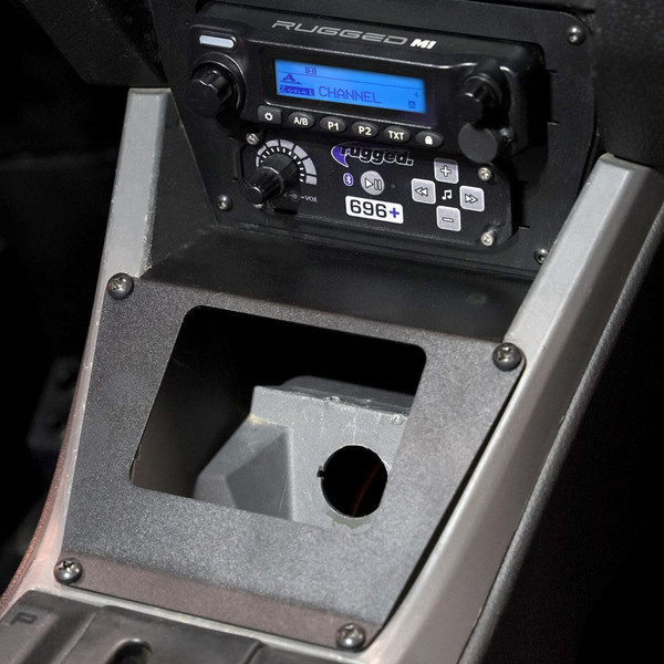 Rugged Radios Polaris RZR Pro XP / Turbo R / Pro R Dash Mount Radio and Intercom Lower Accessory Panel  UTVS0077212