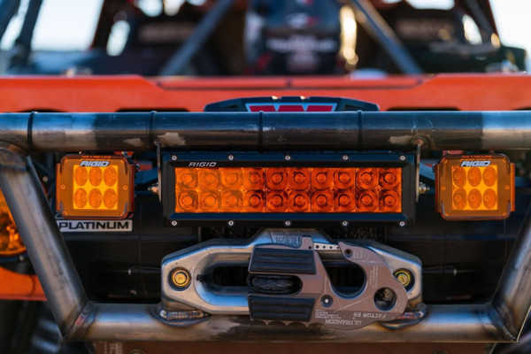 Rigid Industries D-Series Light Cover Amber Pro  UTVS0078289
