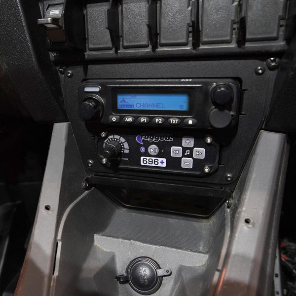 Rugged Radios Polaris RZR Pro XP / Turbo R / Pro R Dash Mount Radio and Intercom