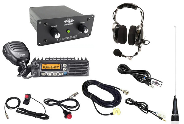 PCI Race Radios Elite Ultimate Package | Intercom, Radio and Headset Kit 1132-Main - UTV Source
